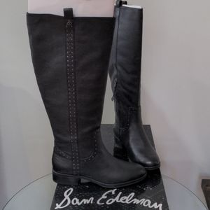 Sam Edelman Wide Calf Prina Leather Boots